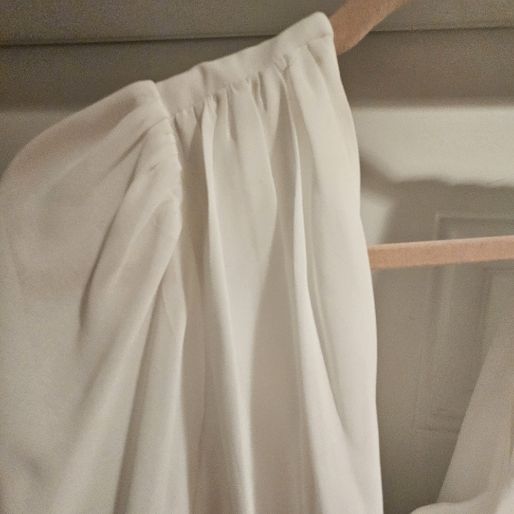Ever Pretty 4X (3X) Elegant White Long-Sleeve Dress - Picture 6 of 14